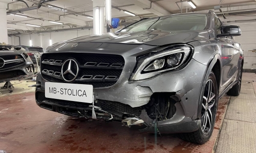 Mercedes GLA, кузовной ремонт - фото до ремонта